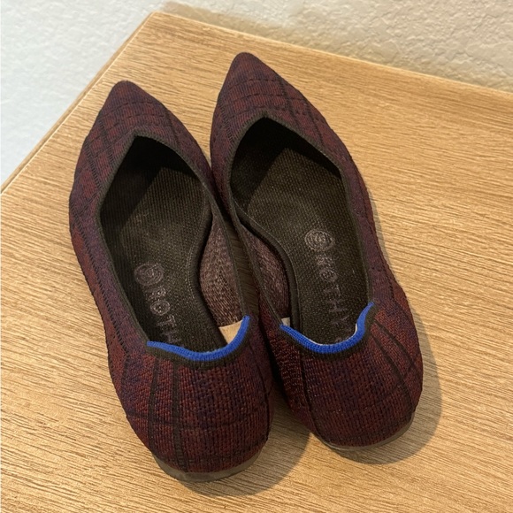 ROTHYS THE POINT WOMENS FLAT SHOES 8.5 - Picture 3 of 4